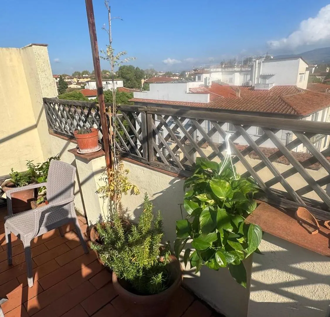 Small Penthouse With A Terrace Florence Apartment